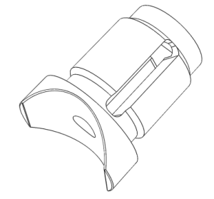 Buisverbinder klein (25mm)